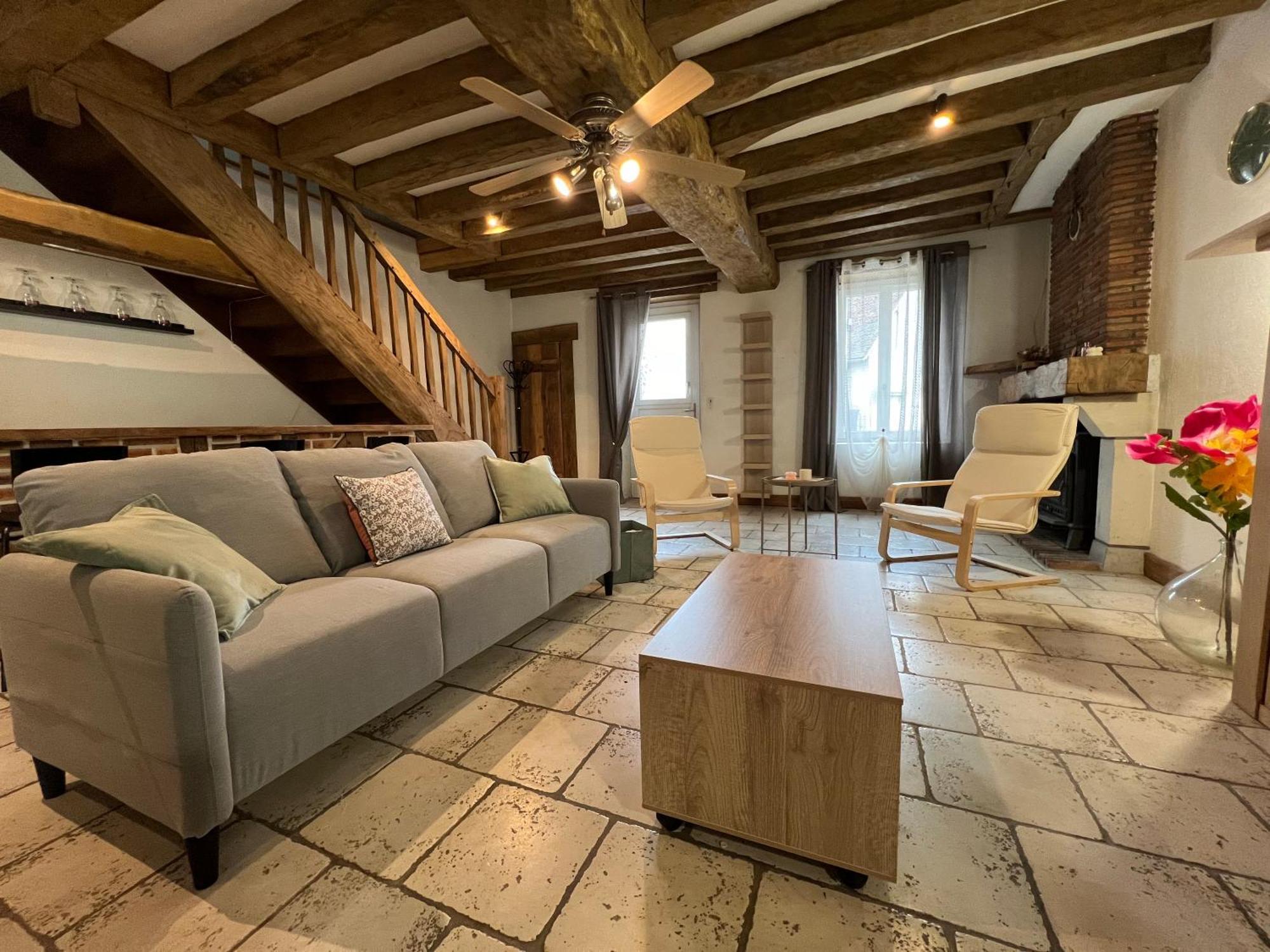 Rigolet Maison En Ville Avec Piscine Interieure Le Controis-en-Sologne Eksteriør billede